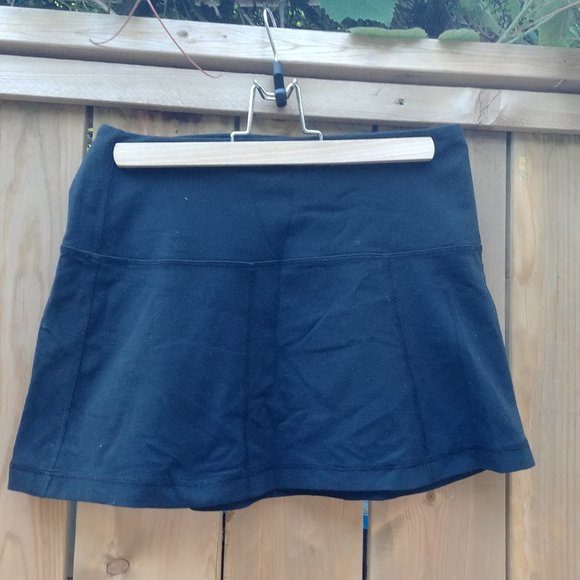 Black Lululemon Exercise Miniskirt S - Picture 1 of 2